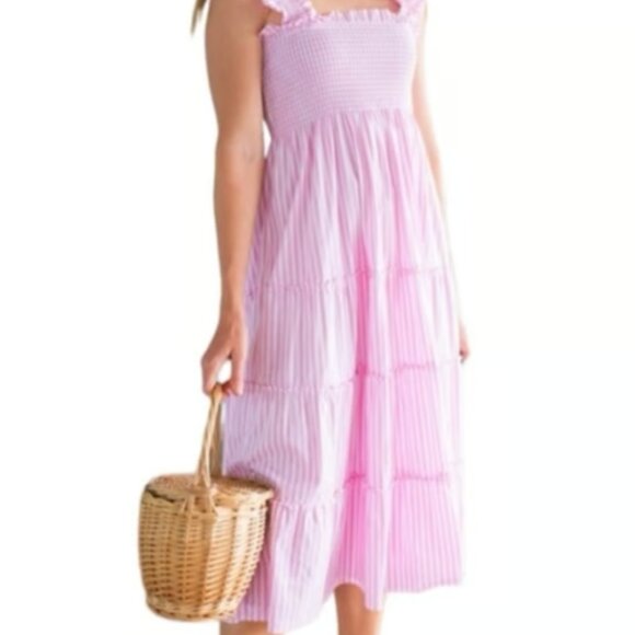 Hill House Dresses & Skirts - Like New | Hill House Ellie Nap Dress Bubblegum Stripe X-LARGE